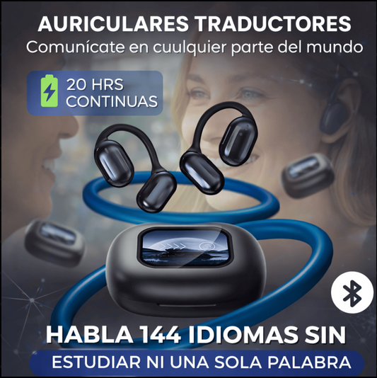 Habla más de 140 idiomas en segundos con los auriculares traductores